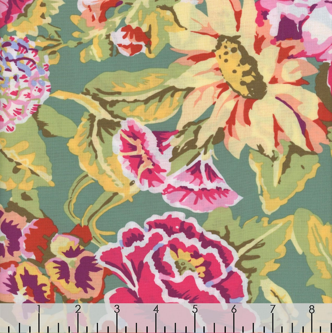 FreeSpirit Fabrics From the Archives by Kaffe Fassett Floral Dance